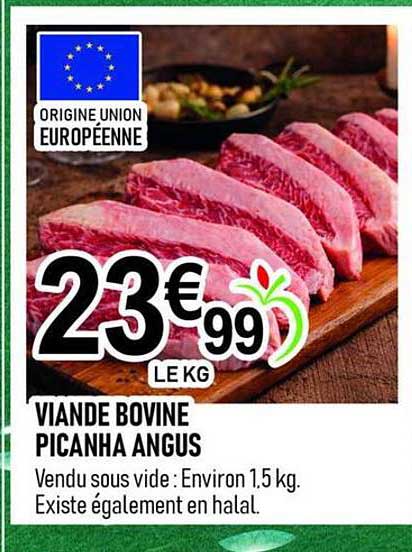 VIANDE BOVINE PICANHA ANGUS