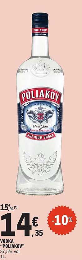 VODKA “POLIAKOV”