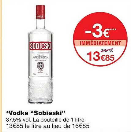 Vodka “Sobieski”