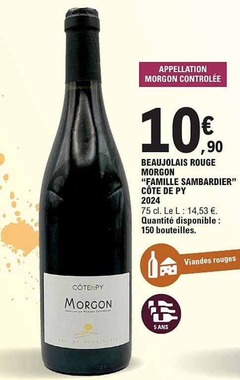 APPELLATION MORGON CONTRÔLÉE