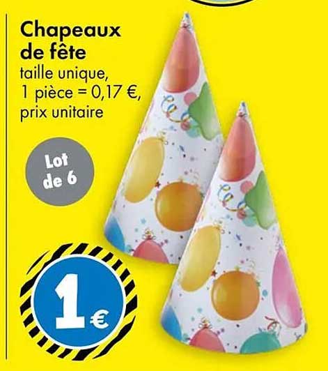 Chapeaux de fête
