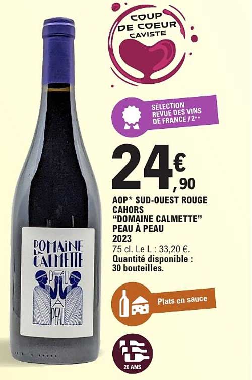 COUP DE COEUR CAVISTE