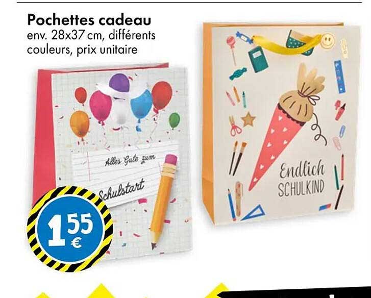 Pochettes cadeau