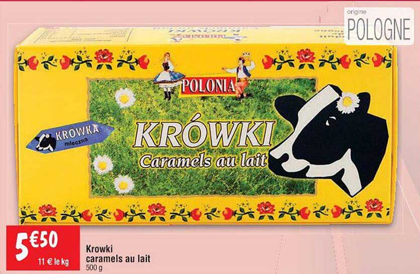 Króówki Caramels au lait