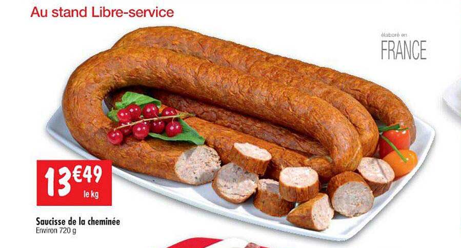 Saucisse de la cheminée