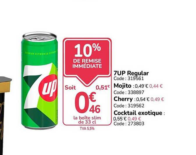 10% DE REMISE IMMÉDIATE