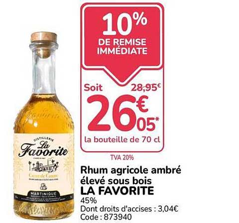 10% DE REMISE IMMEDIATE