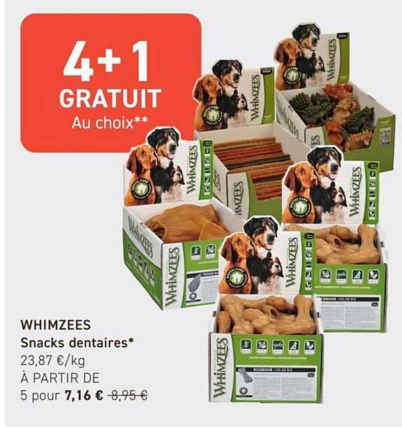 4+1 GRATUIT Au choix**