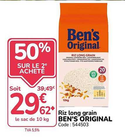 50% SUR LE 2e ACHETÉ