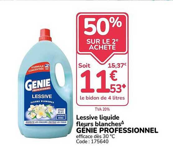 50% SUR LE 2e ACHETÉ