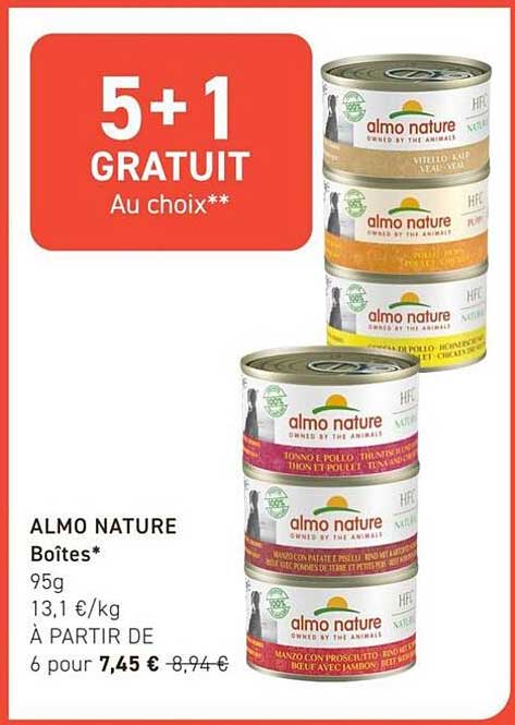 5+1 GRATUIT Au choix**