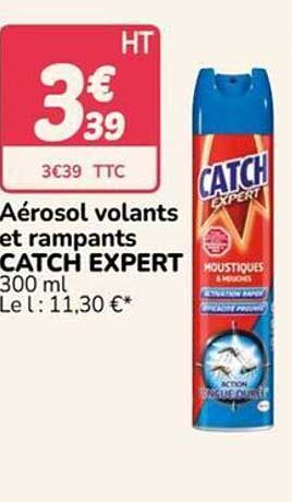 Aérosol volants et rampants CATCH EXPERT 300 ml