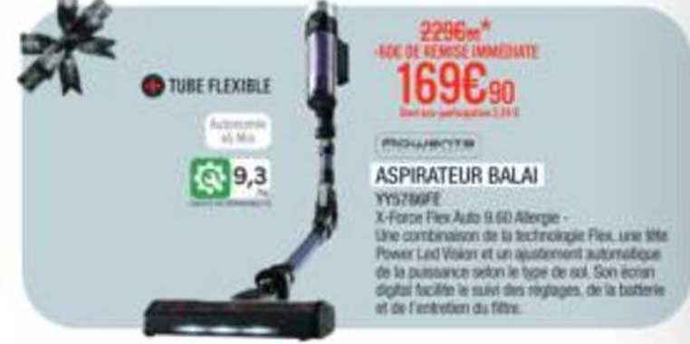 ASPIRATEUR BALAI