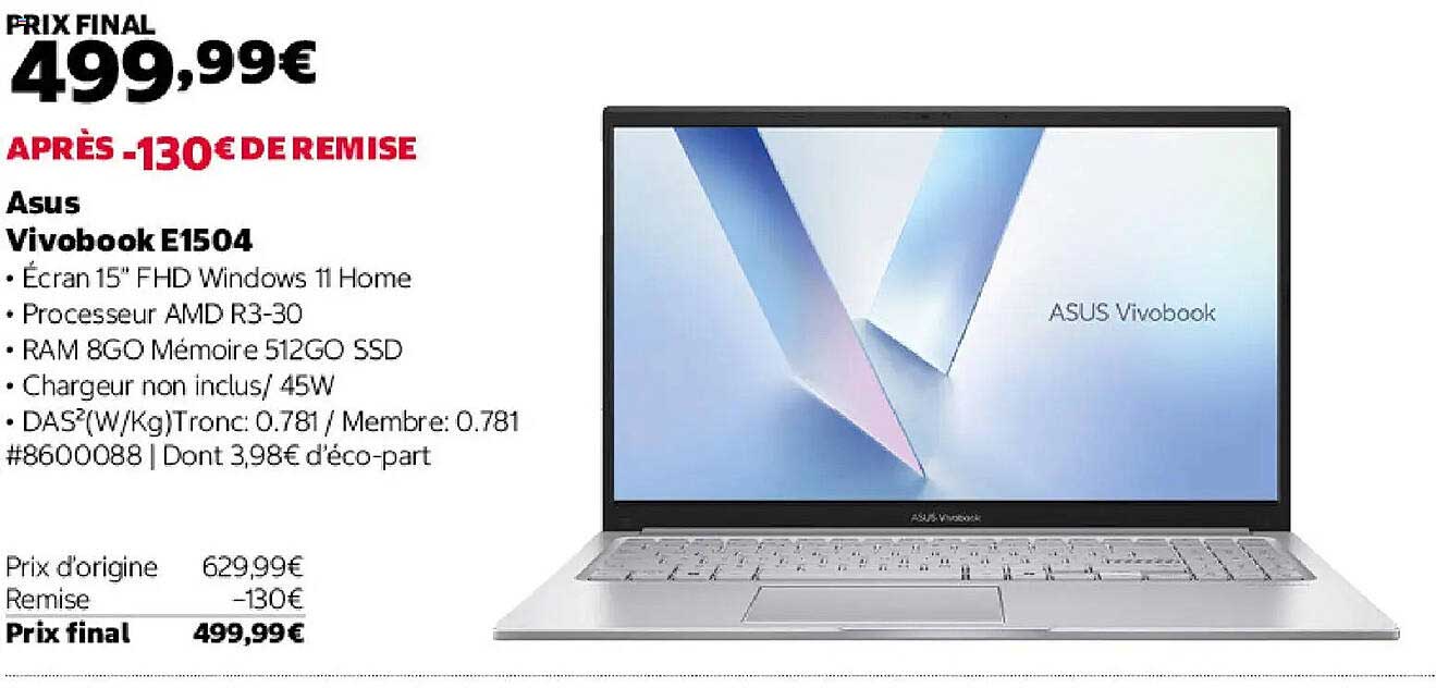 Asus Vivobook E1504