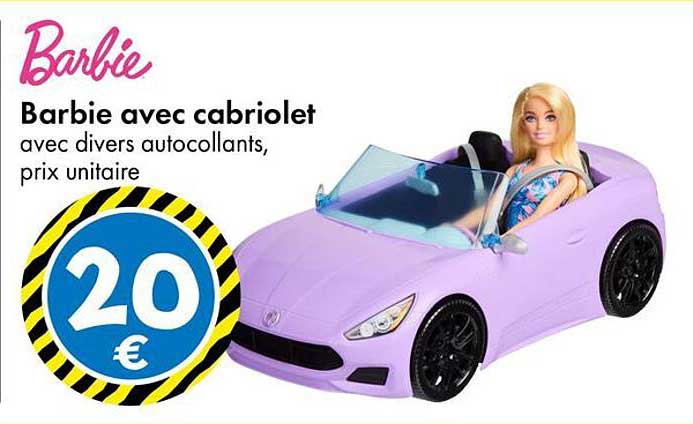 Barbie avec cabriolet