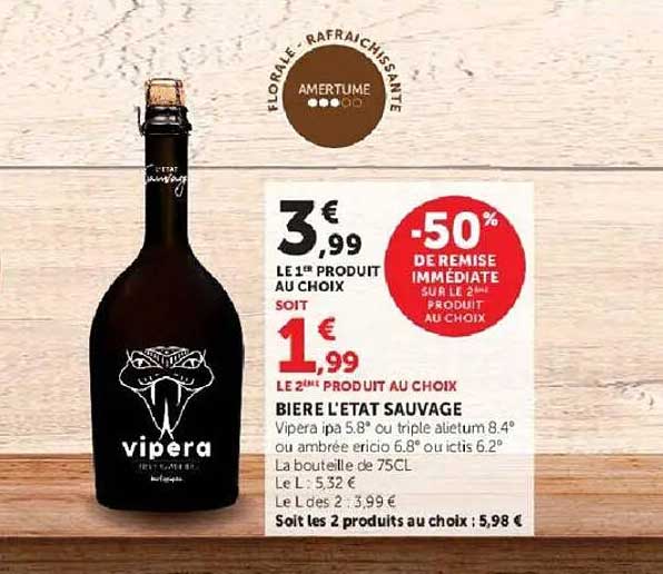BIERE L'ETAT SAUVAGE
