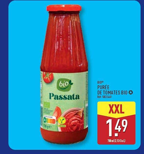 BIO® PURÉE DE TOMATES BIO
