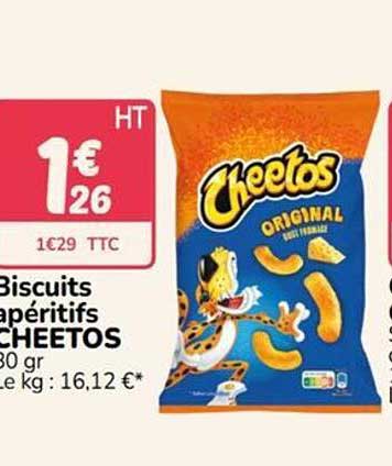 Biscuits apéritifs CHEETOS