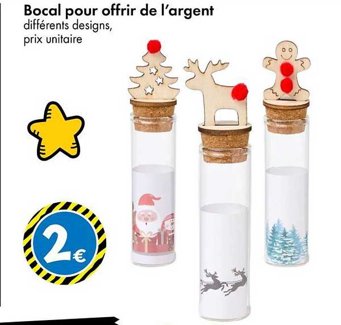 Bocal pour offrir de l’argent
