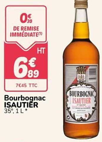 Bourbognac ISAUTIER 35°, 1 L*