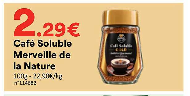 Café Soluble Merveille de la Nature