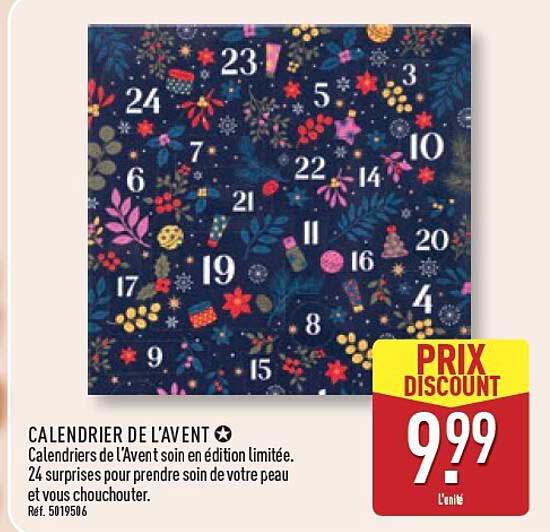 CALENDRIER DE L’AVENT