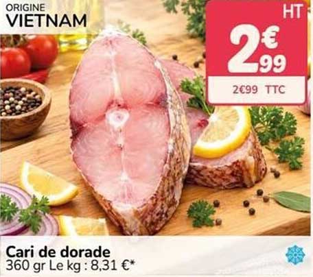 Cari de dorade