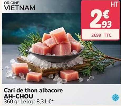 Cari de thon albacore AH-CHOU