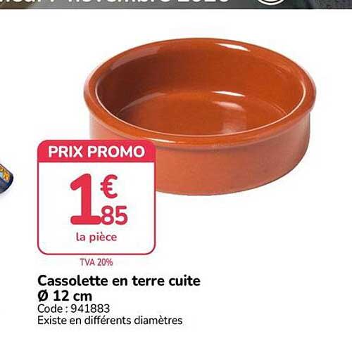 Cassolete en terre cuite Ø 12 cm