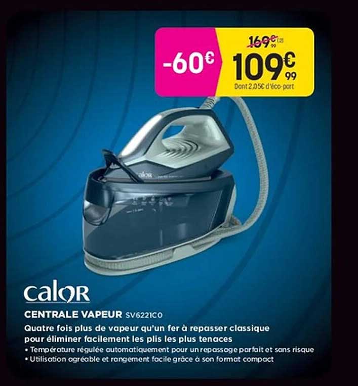 Centrale vapeur SV6221CO