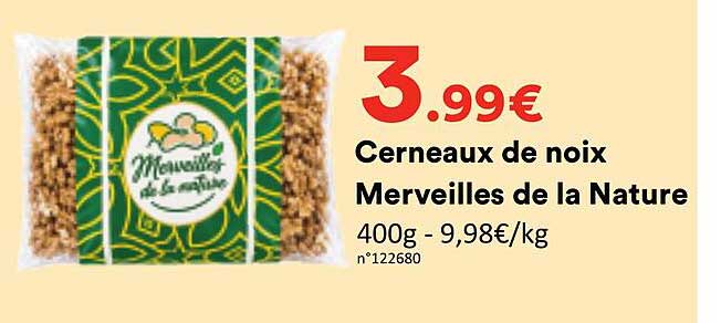 Cerneaux de noix Merveilles de la Nature