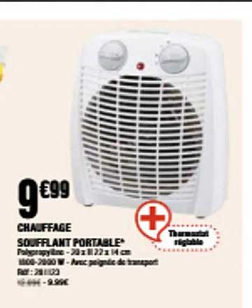 CHAUFFAGE SOUFFLANT PORTABLE
