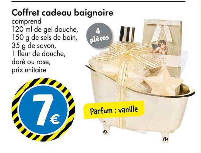 Coffret cadeau baignoire