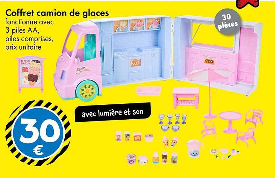Coffret camion de glaces