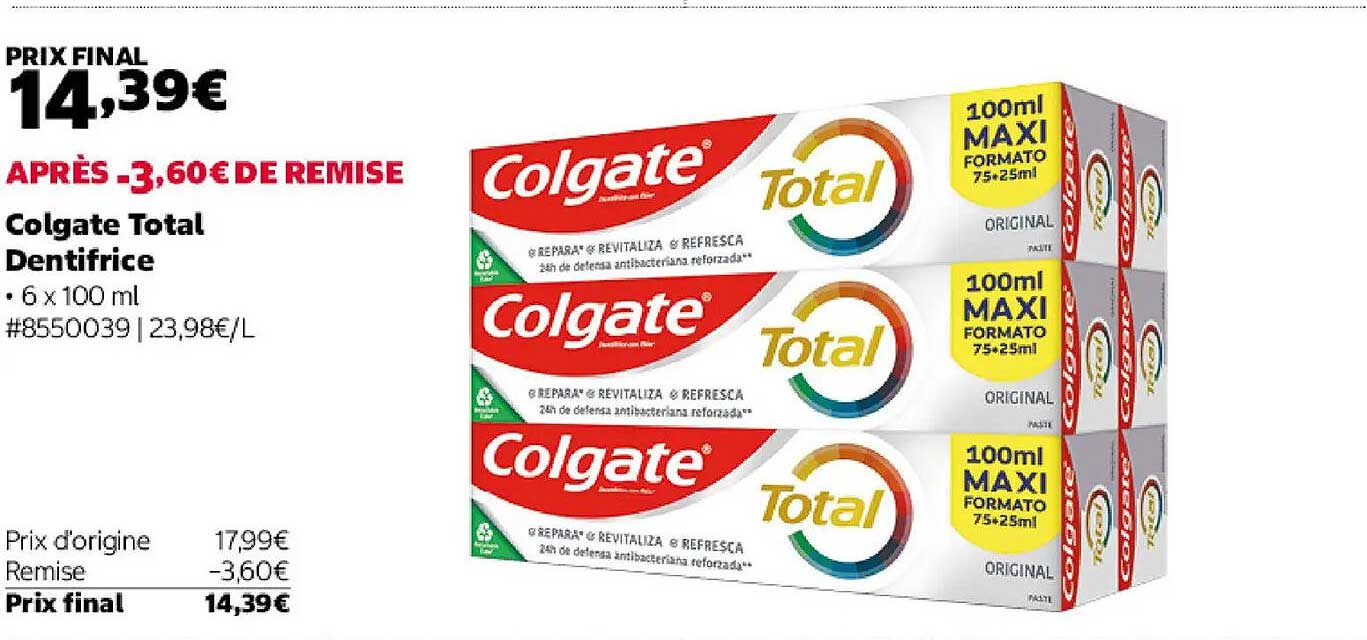 Colgate Total Dentifrice