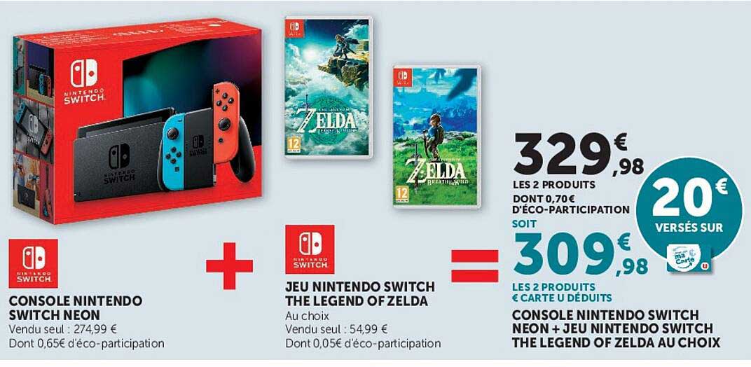 CONSOLE NINTENDO SWITCH NEON