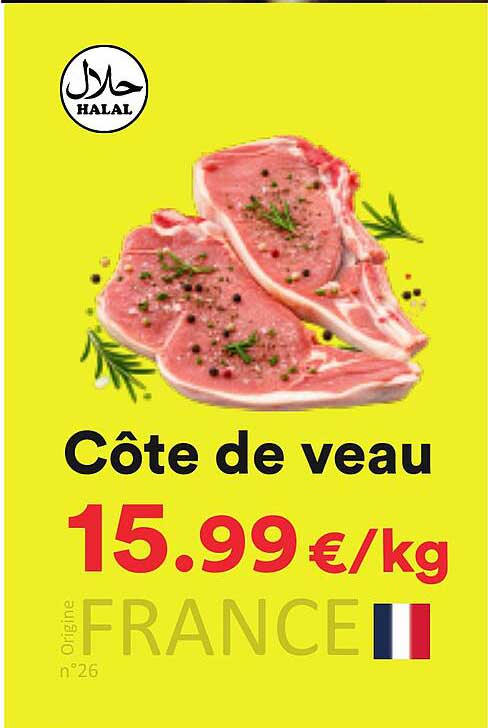 Côte de veau