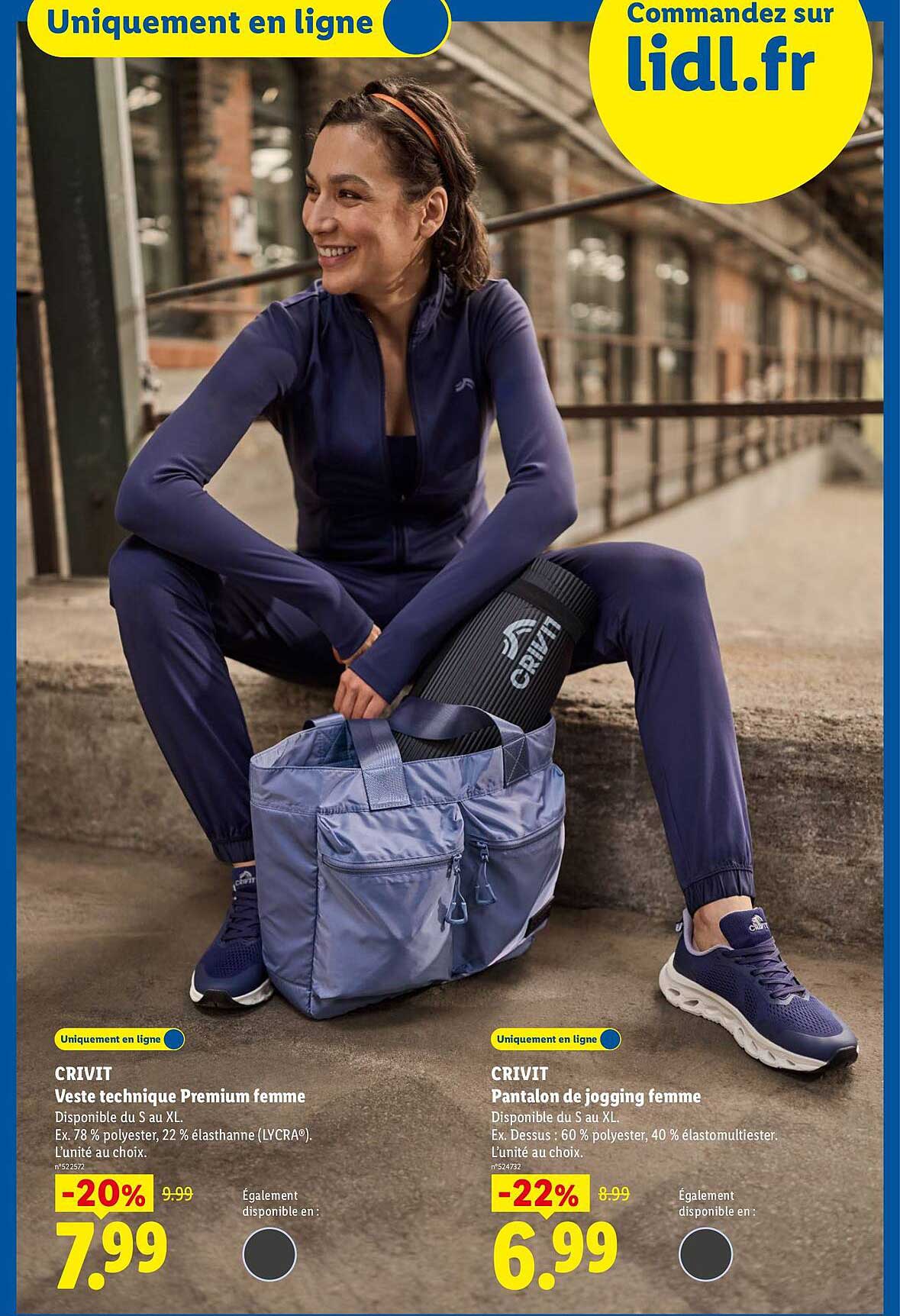CRIVIT Veste technique Premium femme