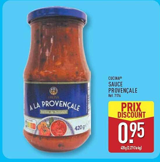 CUCINA® SAUCE PROVENÇALE Réf. 7176