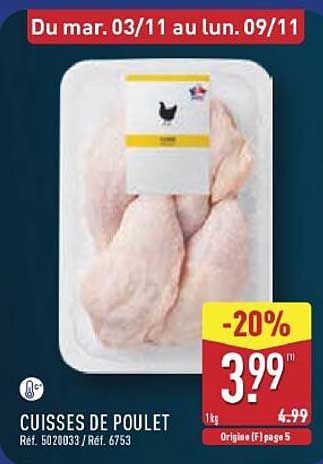 CUISSES DE POULET