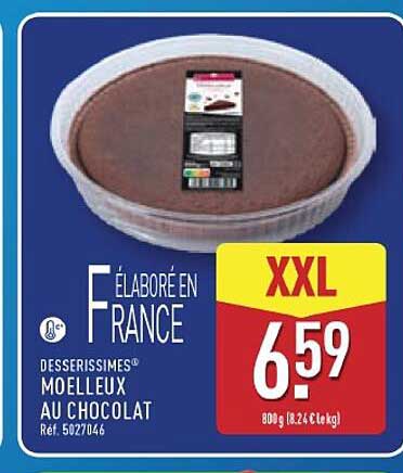 DESSERISSIMES® MOELLEUX AU CHOCOLAT