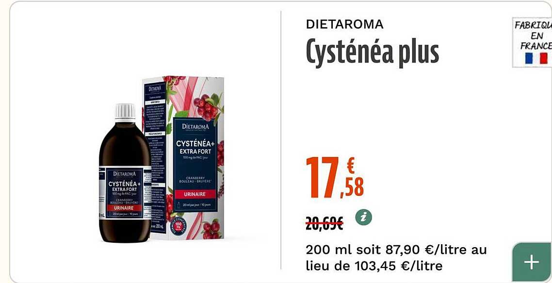 DIETAROMA Cysténea plus