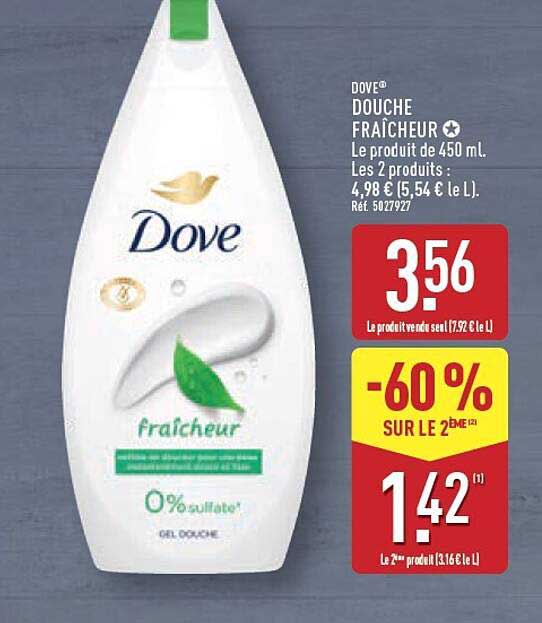 DOVE DOUCHE FRAICHEUR