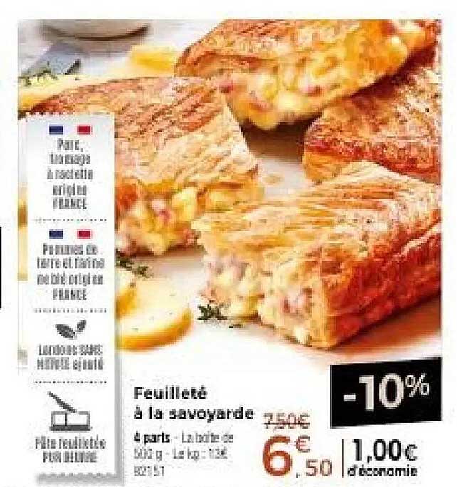 Feuilleté à la savoyarde