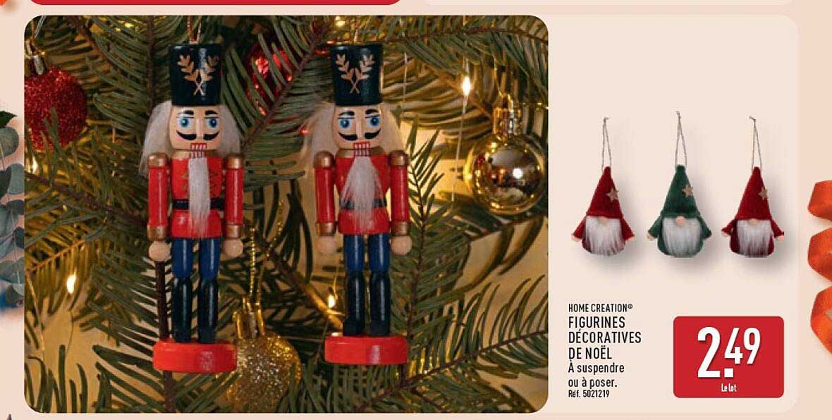 FIGURINES DÉCORATIVES DE NOËL