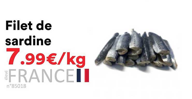Filet de sardine