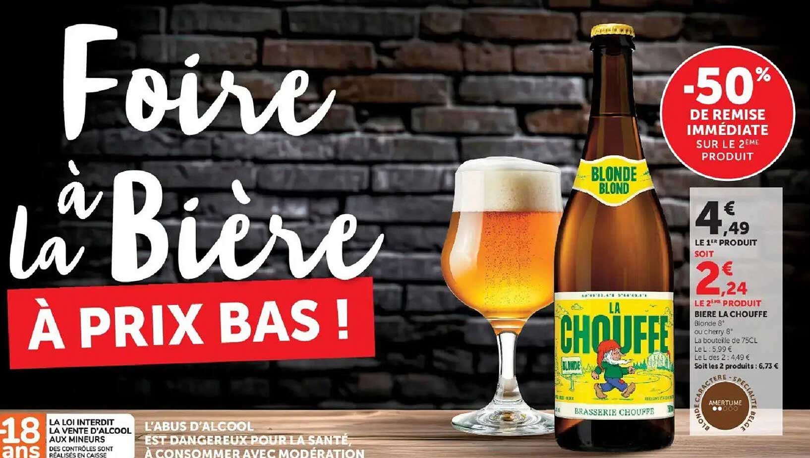 Foire à la Bière à prix bas !