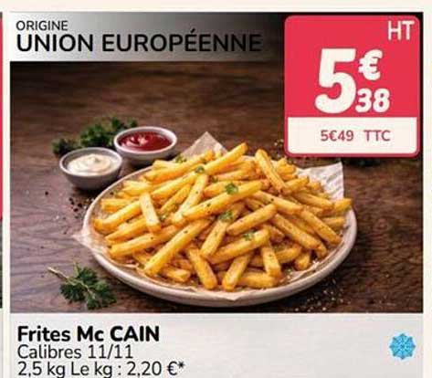 Frites Mc CAIN