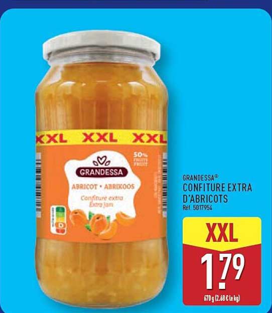 GRANDESSA CONFITURE EXTRA D'ABRICOTS