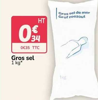 Gros sel 1 kg*